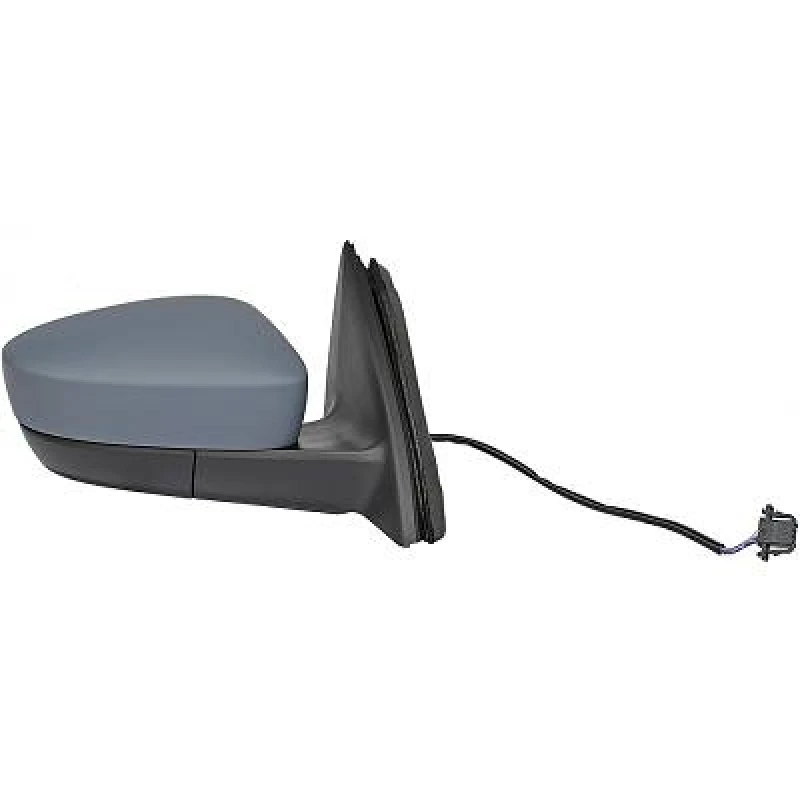 Image of DIEDERICHS 7433124 Wing mirror Right, Complete Mirror, primed Outside Mirror (50)