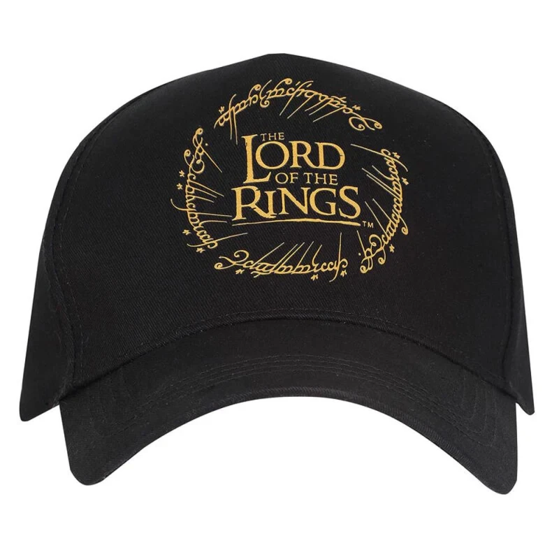 Image of The Lord of the Rings Womens Logo Cap in Black Female One Size