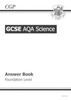 Image of Gcse Aqa Core Science Answer Book. Foundation Level Hardback