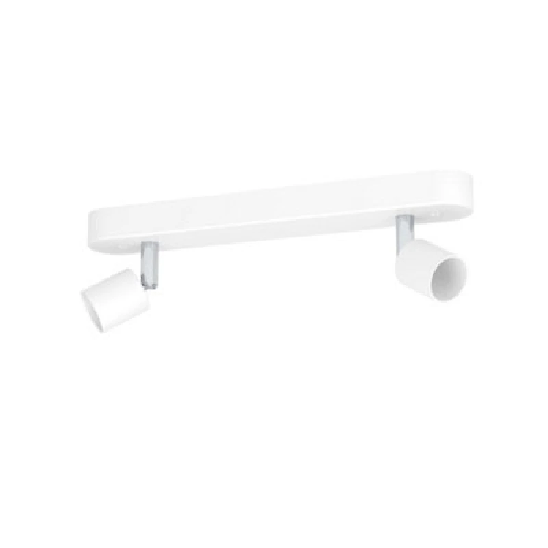 Image of Eglo Essentials Stecci-e 2 Light Adjustable Semi Flush Spotlight Bar White