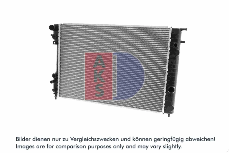 Image of AKS DASIS 150041N Engine radiator Aluminium, Brazed cooling fins Radiator,engine cooling (470)