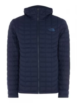 image of Mens The North Face Thermoball Hooded Jacket Blue