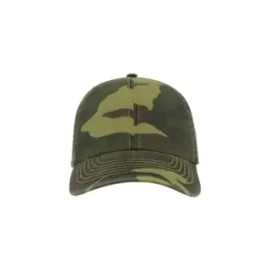 Image of Atlantis Action 6 Panel Chino Baseball Cap (Pack of 2) (One Size) (Camouflage)
