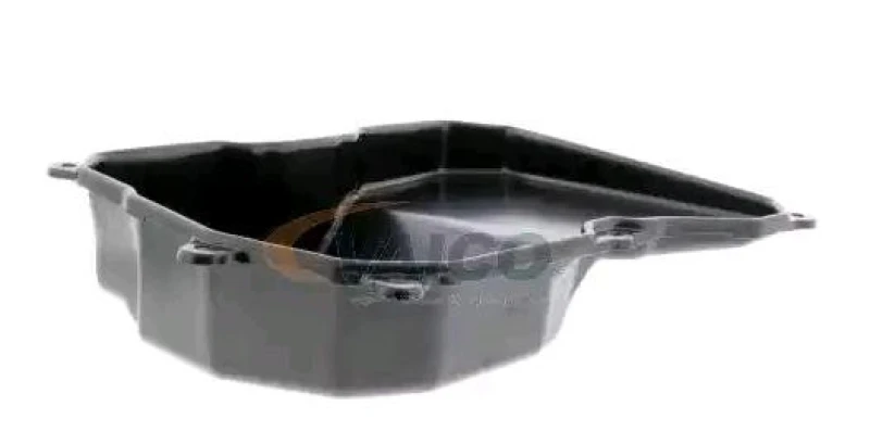 Image of VAICO V10-3493 Oil Pan, automatic transmission Original VAICO Quality, without oil sump gasket, without gasket/seal Oil Pan,automatic transmission (3