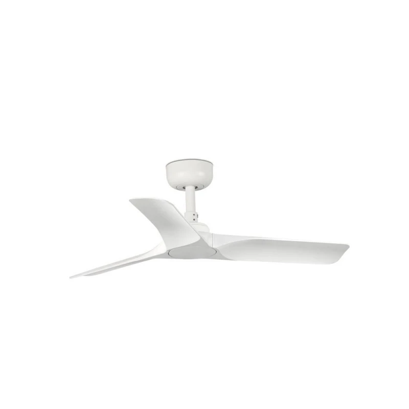 Image of Netlighting Hey Small White DC Ceiling Fan 6 Speed White Unisex