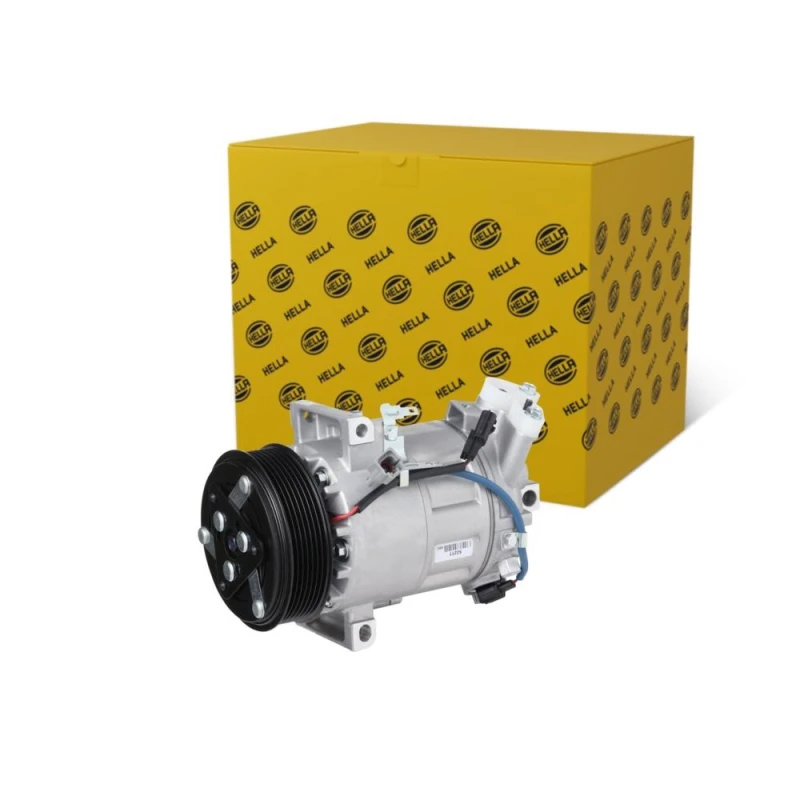 Image of HELLA Air conditioning compressor HELLA 8FK 366 201-761