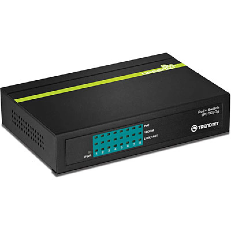 Image of Trendnet TPE-TG80G network switch Unmanaged Power over Ethernet (PoE)