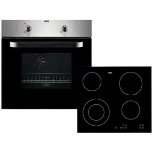 Image of Zanussi ZPVF4130X 4 Zone Ceramic Hob Single Electric Oven