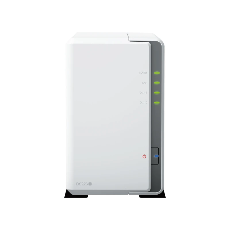 Image of Synology DiskStation DS223J NAS Desktop Realtek RTD1619B 1 GB DDR4 8 T