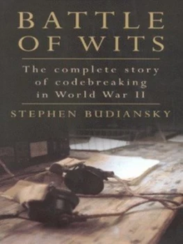 Image of Battle of Wits by Stephen Budiansky Hardback