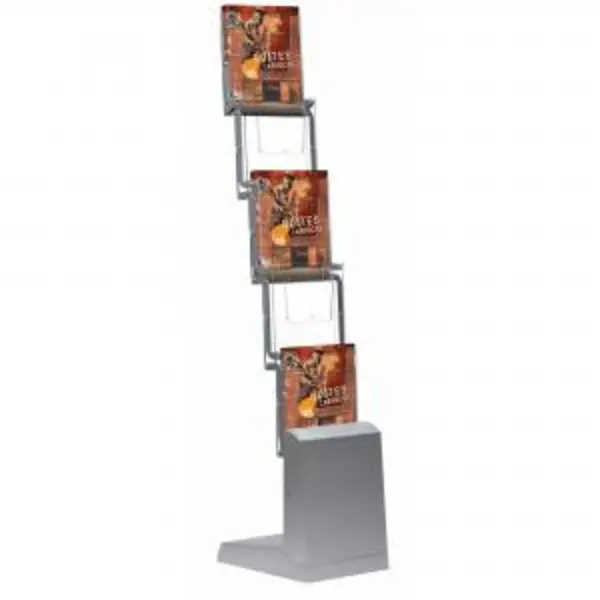 Image of Zig Zag 5xA4 Brochure Stand incl. Bag EXR24863SS