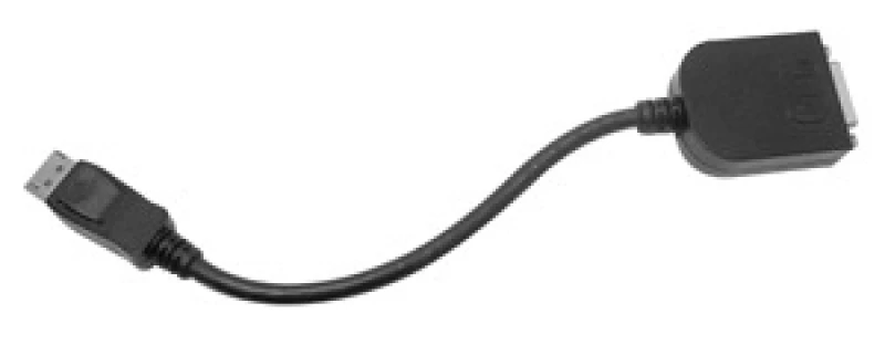 Image of Siig CB-DP0072-S1 video cable adapter 0.24 m DisplayPort DVI-D Black