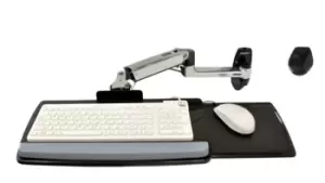 image of Ergotron LX Wall Mount Keyboard Arm Silver