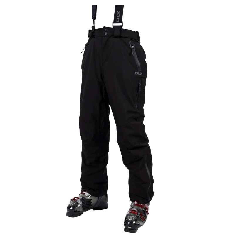 Image of Trespass Trespass Men Kristoff Ski Trousers in Black Size: X-Small Black XS Male 5063238510111