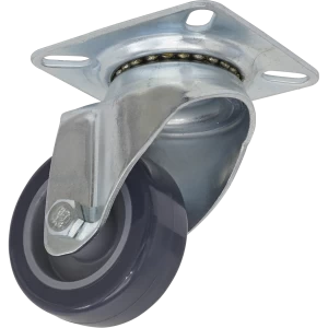 image of Sealey Swivel Plate Castor Grey 50mm