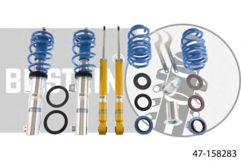 Image of Suspension kit, coil springs / shock absorbers BILSTEIN 47-158283