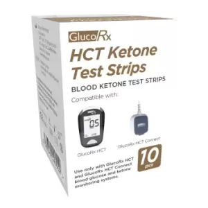 image of GlucoRx HCT Ketone Strips