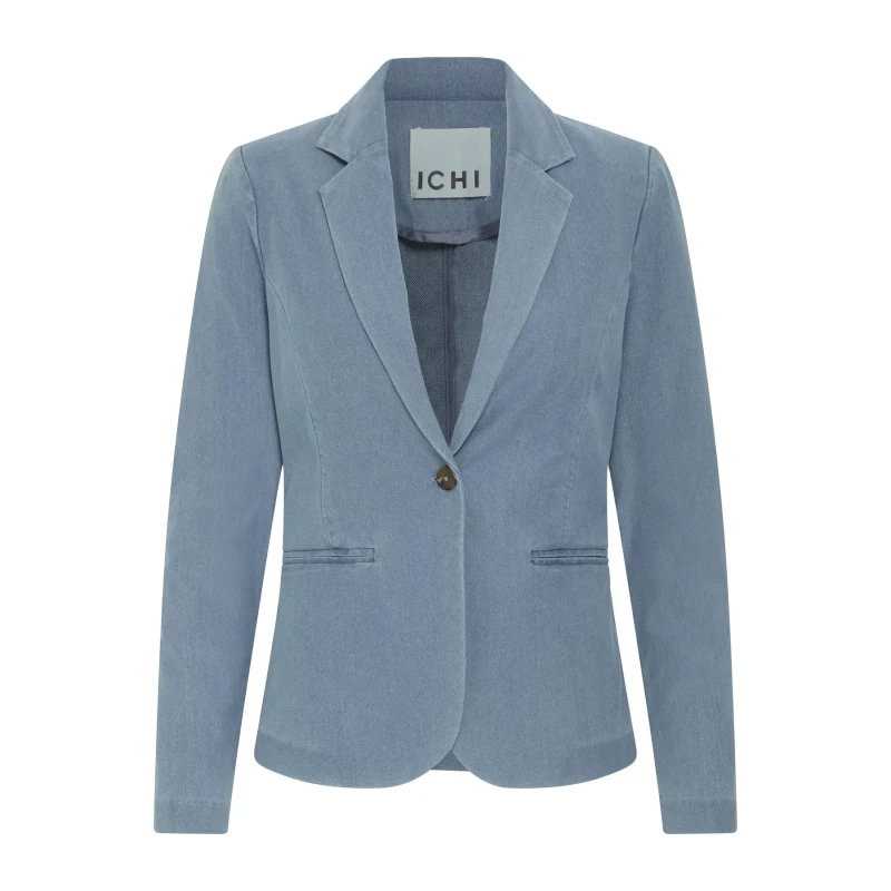 Image of Ichi Womens blazer Ichi Kate Denim Bleu Female M