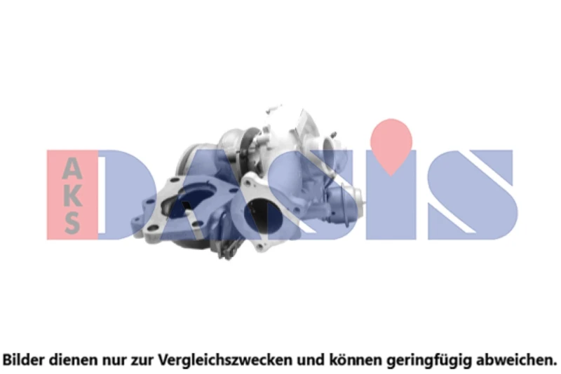 Image of AKS DASIS 155055N Turbocharger with gaskets/seals Charger,charging system (2234)
