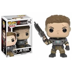 image of Pop Games Gears Of War Jd Fenix 14 Vinyl Figure