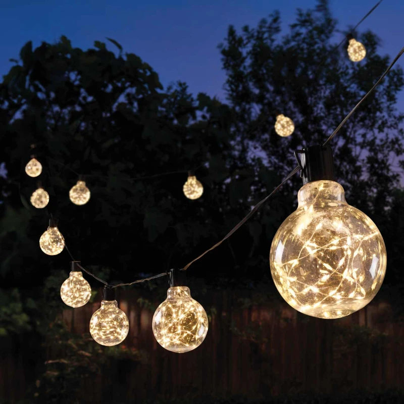 Image of Eureka Lighting Galaxy Firefly LED Festoon Light (Set of 20 Lights) - Warm White