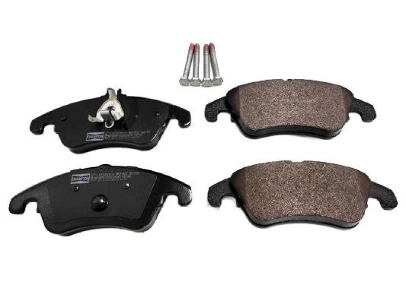 Image of CHAMPION 573291CH Brake pad set not prepared for wear warning indicator Brake Pad Set,disc brake (402)