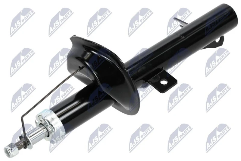 Image of NTY A-FR-013 Shock absorber Front Axle Right, Gas Pressure, Twin-Tube, Suspension Strut, Bottom Clamp Shock Absorber (854)