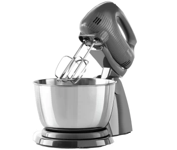 image of Breville VFM035 Flow Hand and Stand Mixer - Grey