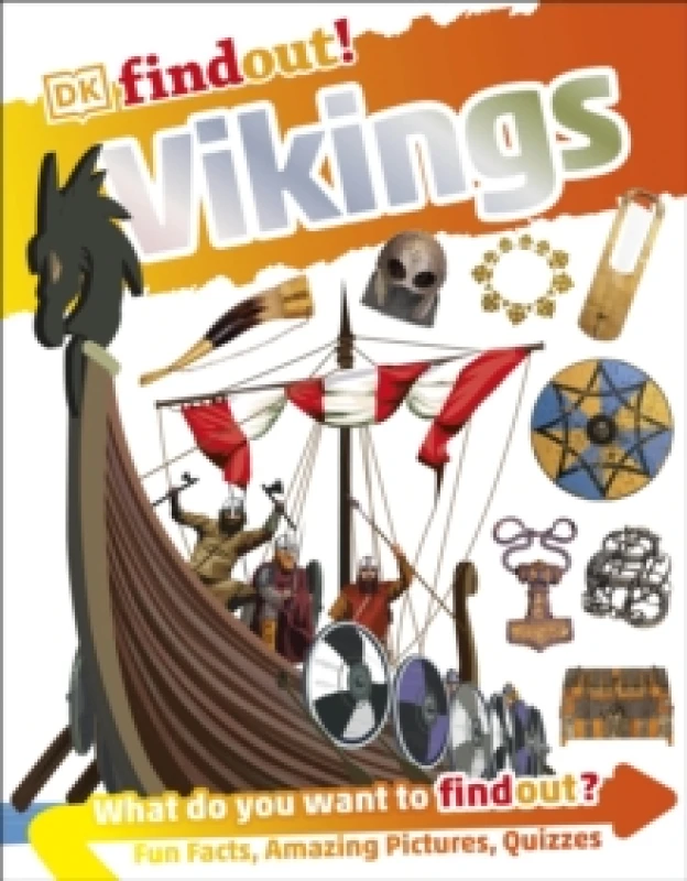 Image of Philip Steele DKfindout! Vikings Book Multi unisex