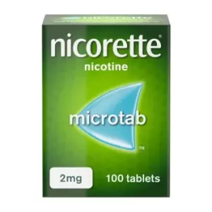 Image of Nicorette 2mg Microtab 100x Tablets
