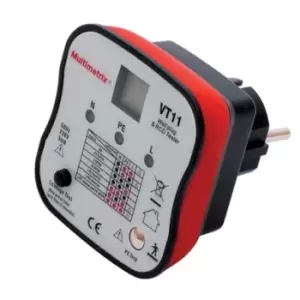 Image of Chauvin Arnoux P06230304 RCD Tester 300V, RCD Test Type AC CAT II 300 V