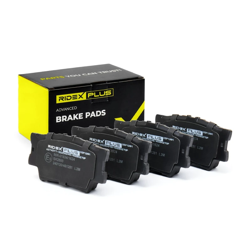 Image of RIDEX PLUS Brake pad set RIDEX PLUS 402B0270P