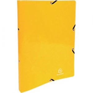 Image of Exacompta Ring Binder Pressboard A4 2 ring 15mm Yellow