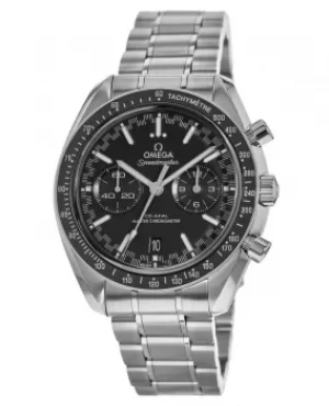Image of Omega Speedmaster Racing Chronometer Black Chronograph Dial Stainless Steel Mens Watch 329.30.44.51.01.001 329.30.44.51.01.001
