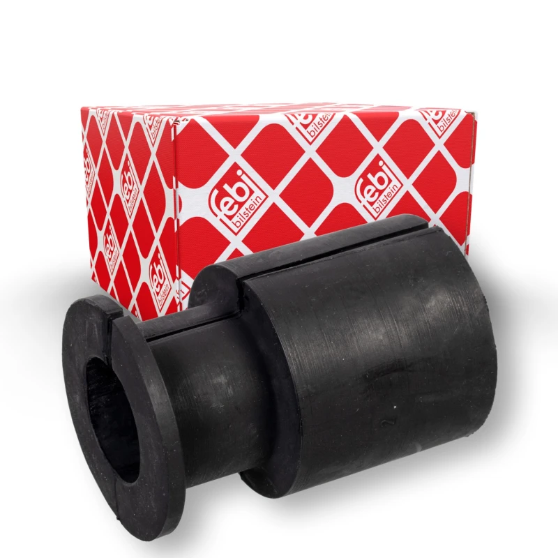 Image of FEBI BILSTEIN 172209 Stabilizer Bushes Front Axle, Rubber Rubber Anti-roll Bar Bush Kit (1334)