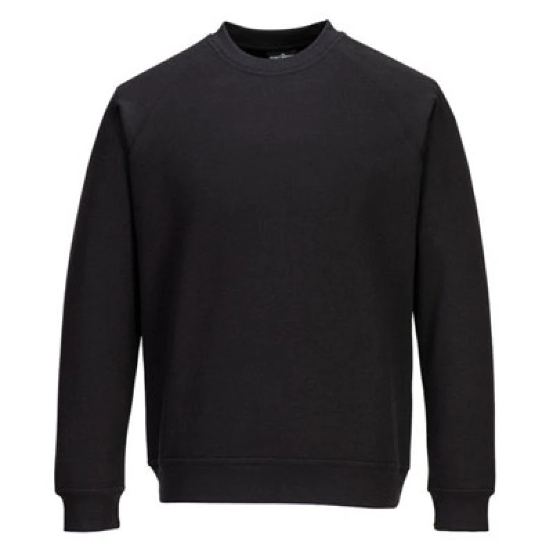 Image of Portwest Womens Sweatshirt B330BKRXXL Colour: Black