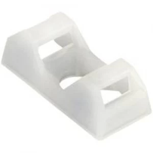 Image of Cable mount Screw fixing 4x thread Ecru Hellerma