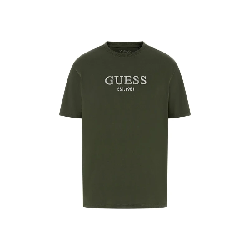 Image of Guess T-Shirt Guess Embroidery Logo Vert Male M