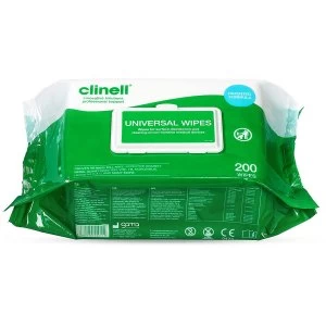 image of Clinell Universal Cleaning & Surface Disinfection Wipes