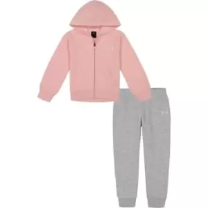 Image of Under Armour Armour Chest Logo Set Baby Girl - Pink