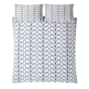 image of Orla Kiely Linear Stem Whale King Duvet Cover