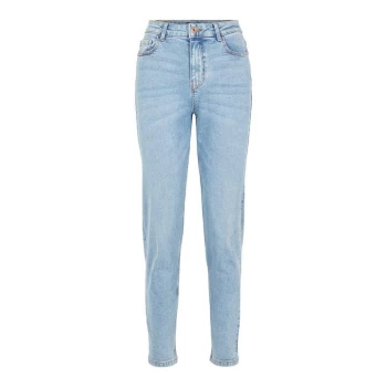 Image of Pieces Mom Jeans - Blue