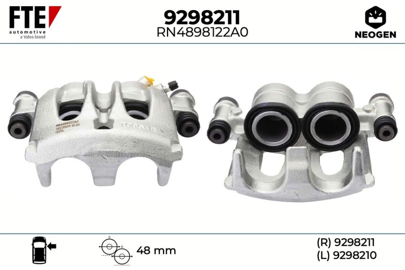 Image of Brake caliper FTE 9298211