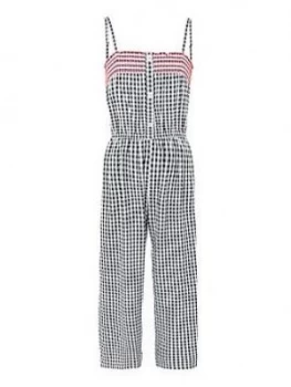 Image of Monsoon Girls Storm Serena Jumpsuit - Black, Size 9-10 Years, Women