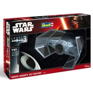 Image of Darth Vader's TIE Fighter 1:121 Revell Model Kit