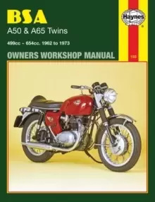Image of BSA A50 & A65 Twins (62 - 73) Haynes Repair Manual