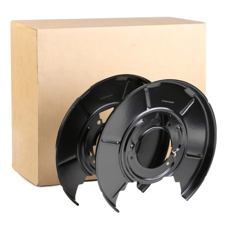 Image of RIDEX 1330S0260 Brake Disc Back Plate Rear Axle Right Splash Panel,brake disc (1330)