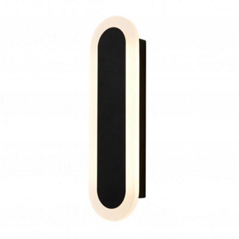 Image of Zink Ren 10W Linear Wall Light Tri-Colour CCT in Black