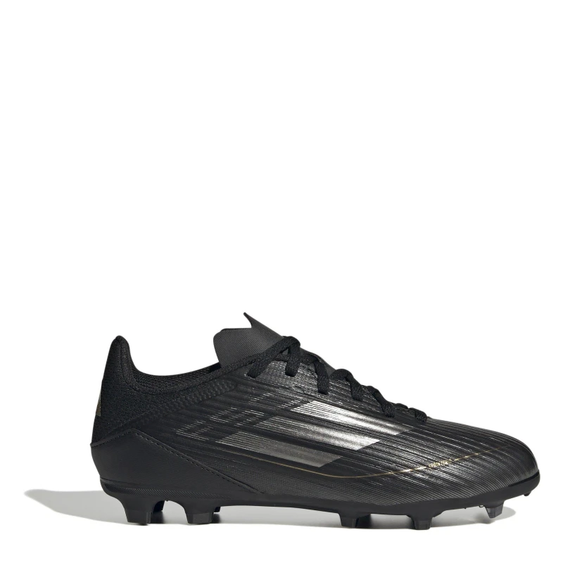 Image of adidas F50 League Fg/Mg J Firm Ground Football Boots Boys Core Black male C13.5 (32)