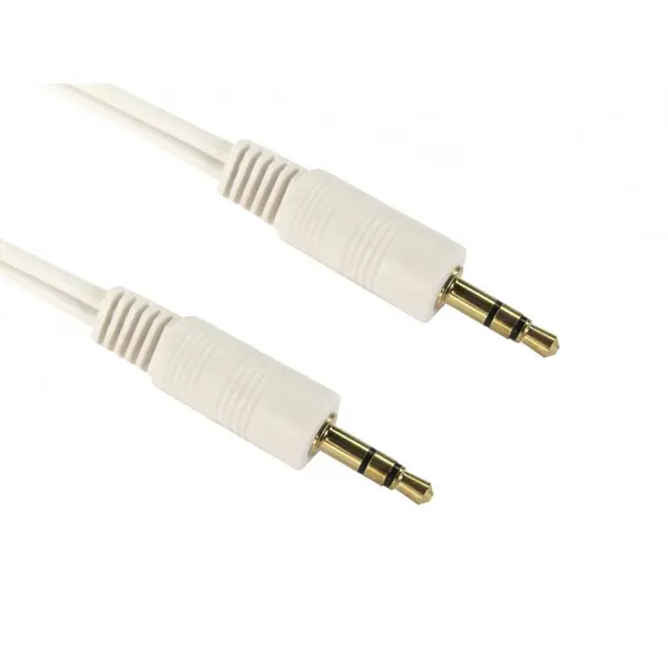 Image of Cables Direct 20m 3.5mm Stereo Audio Cable, White